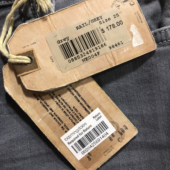 ALLSAINTS Skinny Fit Low Rise Jean - Picture 6 of 6